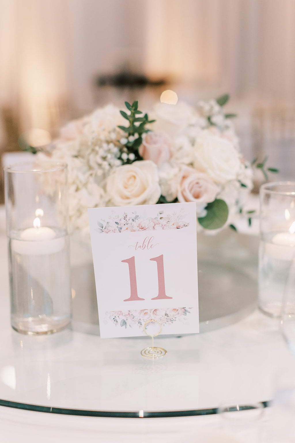 Hummingbird Florals Wedding Collection - Canva Digital Template Bundle