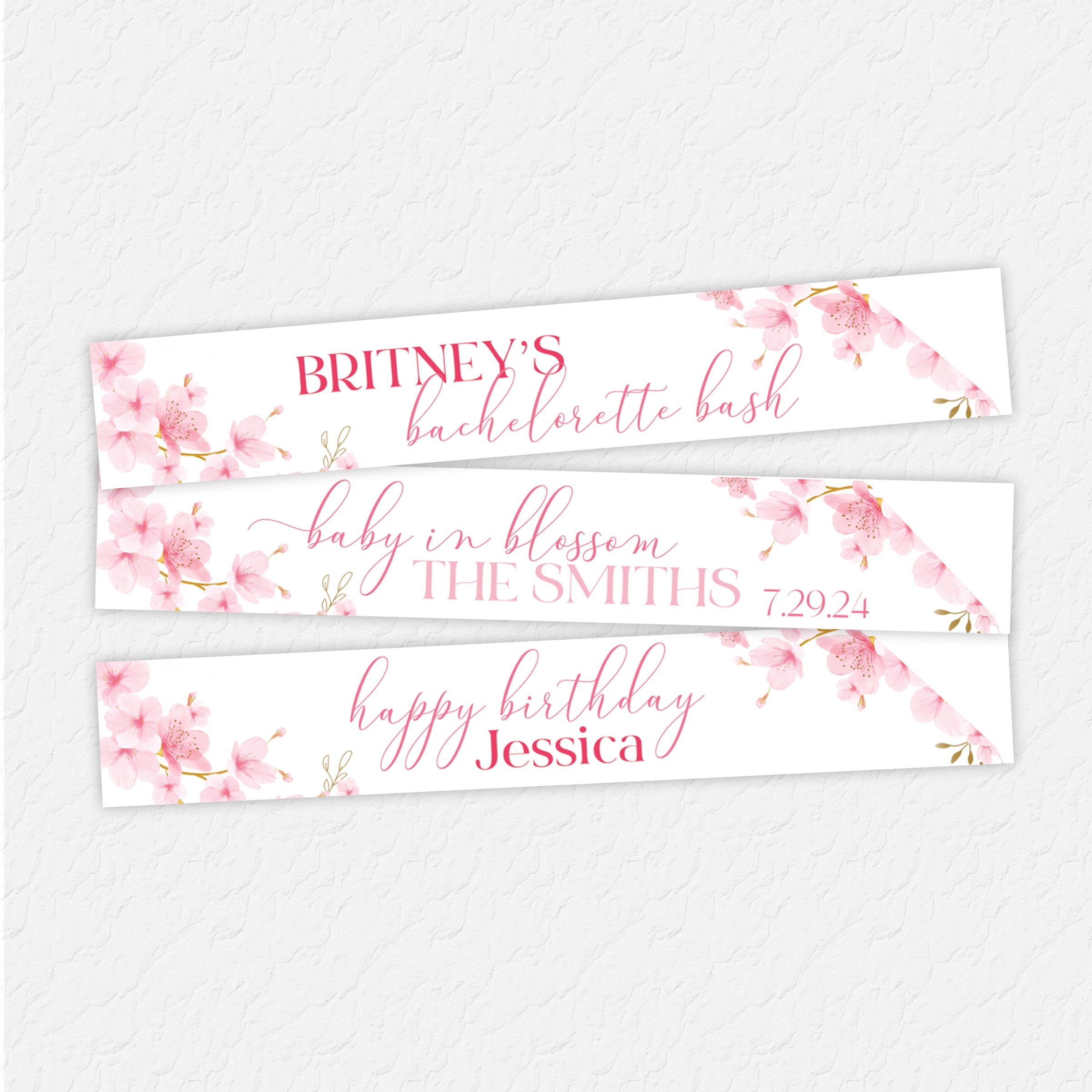 Pretty Blossoms Chopstick Sleeves