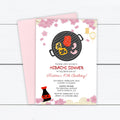 Hibachi Birthday Invitation